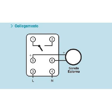 VEGADIN Interruttore crepuscolare 1 modulo DIN con sonda da palo o parete, 230V product photo Photo 03 3XL