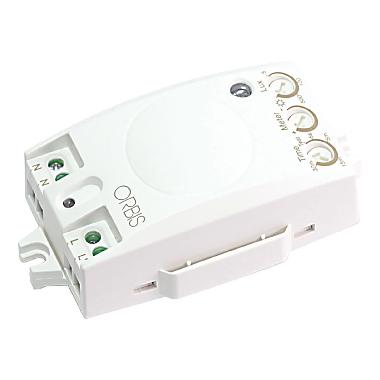 ECOMAT MINI Rivelatore di movimento da incasso, rilevamento: angolo 360°, diametro 10m ad altezza 2.5m, 230V product photo Photo 01 3XL