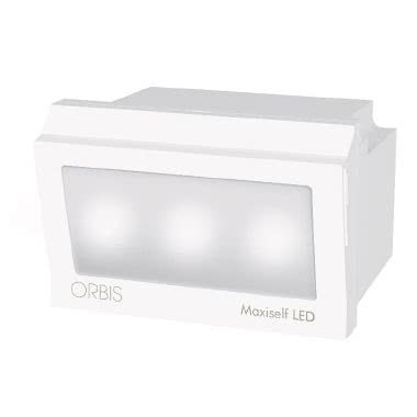 MAXISELF LED Lampada di emergenza da incasso ESTRAIBILE, con frontalini BIANCO e ANTRACITE intercambiabili, 3 moduli DIN, 230V product photo Photo 08 3XL