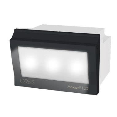 MAXISELF LED Lampada di emergenza da incasso 3 moduli DIN estraibile con frontalini bianco e antracite product photo Photo 04 3XL