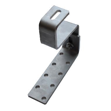 SS-DC-Z Staffa in ACCIAIO ACCAIO ZINCATO A CALDO per tegole DOPPIO COPPO, spessore 6mm product photo Photo 01 3XL