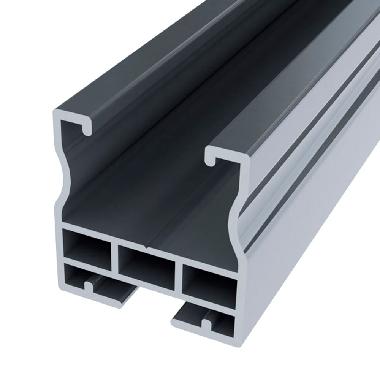 EASY TECH 340  Profilo in ALLUMINIO per sostegno moduli Fotovoltaici, con guida, lunghezza 3.4m product photo Photo 01 3XL