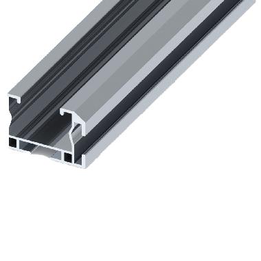 EASY SIDE 260 Profilo in ALLUMINIO per sostegno moduli fotovoltaici, con guida laterale ed inferiore , lunghezza 2.6m product photo Photo 01 3XL