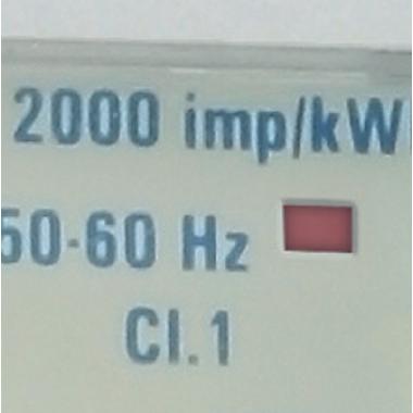 CONTAX 3221 SO Contatore monofase energia attiva, 2 Moduli, 32A, inserzione diretta, display elettromeccanico, lampeggio LED 0.5Wh/imp product photo Photo 05 3XL