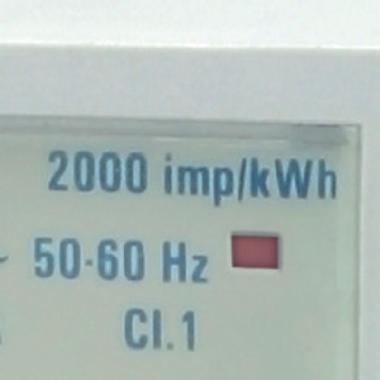 CONTAX D-3221 SO Contatore monofase energia attiva, 2 Moduli, 32A, inserzione diretta, display digitale, lampeggio LED 0.5Wh/imp product photo Photo 03 3XL