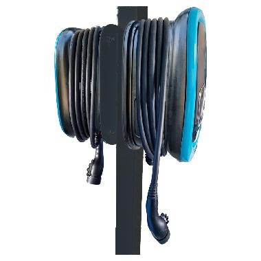 PABF, Sostegno BIFACCIALE a palo in metallo per le stazioni di ricarica VIARIS UNI/UNI+ , altezza 1350mm product photo Photo 05 3XL