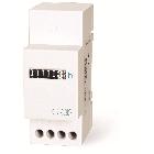 CONTA MODULAR Contaore, 2 moduli DIN, montaggio su barra DIN, numeratore elettromeccanico non azzerabile, IP25, 230V AC product photo