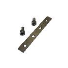 GLU Giunto lineare INTERNO in ACCIAIO per profili famiglia: EASY+, EASY TECH, HEAVY MAX, viteria in dotazione, lunghezza 160mm product photo