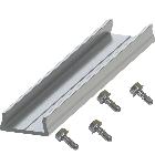 GSLIM-R Giunto lineare INTERNO in ALLUMINIO per profili famiglia: EASY SMALL, EASY TECH, HEAVY MAX, EASY WING, viti autoperforanti in dotazione, lunghezza 200mm product photo