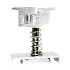 MPC-P30R Morsetto CENTRALE PREASSEMBLATO fissaggio moduli, colore ALLUMINIO, spessore modulo ammesso 27 - 30mm product photo