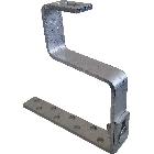 SSR-DC Staffa in ACCIAIO AISI 304 per tegole DOPPIO COPPO, spessore 5mm product photo