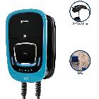 VIARIS COMBI+ CCT2P22ETH TRIFASE 22 kW + 22 kW 3x32A, 2 CAVI e CONNETTORE TIPO 2 lunghezza 5m, Protezione Magnetotermica/Differenziale, Ethernet, lettore carte RFID product photo