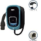 VIARIS UNI CT274ETH MONOFASE 7.4 kW 32A, 1 CAVO e CONNETTORE TIPO 2 lunghezza 5m, WiFi + Ethernet, lettore carte RFID product photo