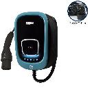 VIARIS UNI CT2PT74 TESLA, MONOFASE 7.4 kW 32A, 1 CAVO e CONNETTORE TIPO 2 (con pulsante per TESLA) lunghezza 5m, lettore carte RFID product photo