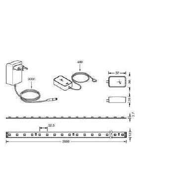 LIGHTIFY FLEX RGBW  4X1            OSRAM product photo Photo 01 3XL