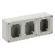 
SERIE TOPTER CASSETTA DA PARETE 3 PRESE INDUSTRIALI IN ORIZZONTALE 115X290 IP55
 product photo Photo 01 2XS