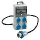 Quadro mobile cablato per cantiere ASC Energy Go con 4 prese e protezione magnetotermica e differenziale product photo Photo 01 2XS