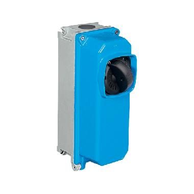 
CAM interruttore da parete con base portafusibili in contenitore termoindurente 4P 63A 2x M32 - IP67
 product photo Photo 01 3XL