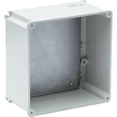 
ALUPRES cassetta in alluminio con pareti cieche completa di piastra in acciaio 185x185x95 IP55
 product photo Photo 01 3XL