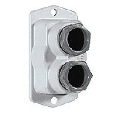 
ALUPRES flangia di chiusura in alluminio rialzata con finestra F1 e pressacavo 2x 3/4'PER contenitore - IP67
 product photo Photo 01 3XL