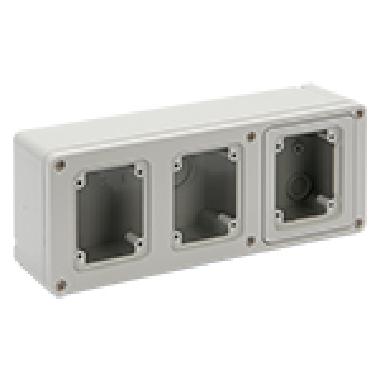 
SERIE TOPTER CASSETTA DA PARETE 3 PRESE INDUSTRIALI IN ORIZZONTALE 115X290 IP55
 product photo Photo 01 3XL