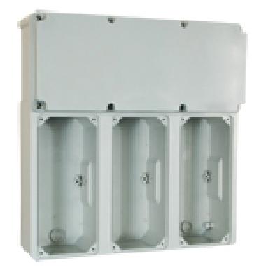 
topTER quadro da parete cieco per 3 prese interbloccate IP66
 product photo Photo 01 3XL