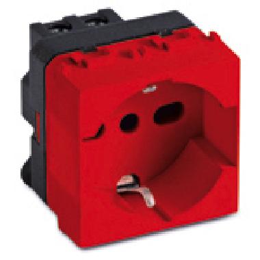 
domoTER STANDARD ITALIANO/TEDESCO UNEL PRESA FISSA ROUGE SICUREZZA10/16A 250V 2P+T P11-P17 P30 PIN DISTANZA 19/26 2MODULO
 product photo Photo 01 3XL