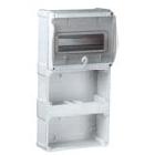 
PRIMA quadro per 2 prese interbloccate disposte verticalmente frontale con portella 9 moduli IP55
 product photo