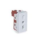 
PRESA MODULARE 2P+T 10/16A 250V BIVALENTE STANDARD ITALIANO PT60 1 MODULO
 product photo