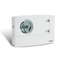 Cronotermostato analogico digitale giornaliero 3V serie “EASY” colore bianco product photo