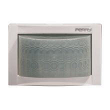 Rilevatore di movimento e sensore presenza 3 moduli perserie civili ad incasso - lente bianca - IP40 product photo