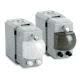 Rilevatore di movimento 1 modulo per serie civili ad incasso lente antracite IP40 product photo Photo 02 2XS