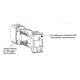 Rilevatore di movimento 1 modulo per serie civili ad incasso lente antracite IP40 product photo Photo 02 2XS