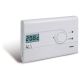 Termostato digitale 230V serie “SLIM” con comando ON/OFF/RIDUZIONE NOTTURNA colore bianco product photo Photo 01 2XS