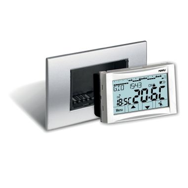 Cronotermostato digitale settimanale da incasso a menù 3V serie “MOON” TOUCH SCREEN product photo Photo 01 3XL