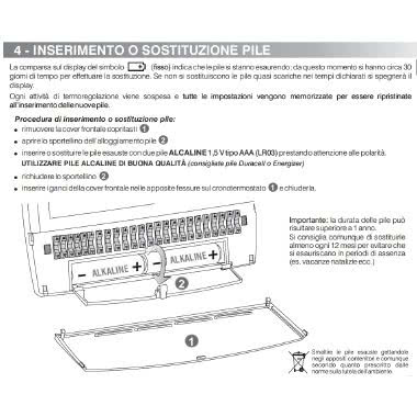 Cronotermostato digitale giornaliero 3V serie UP&DOWN Compact bianco product photo Photo 06 3XL