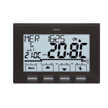 Cronotermostato digitale settimanale a menù 230V serie “NEXT” colore antracite product photo Photo 01 3XL