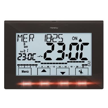 Cronotermostato digitale settimanale a menù 230V serie “NEXT” colore antracite product photo Photo 03 3XL