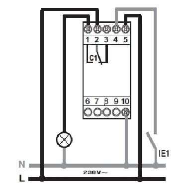 Interruttore orario settimanale annuale a menù 1 canale - 2DIN, 64 programmi ON-OFF, Zero Crossing, display retroilluminato product photo Photo 03 3XL