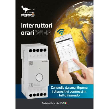 Interruttore orario Wi-Fi, 2 DIN product photo Photo 02 3XL