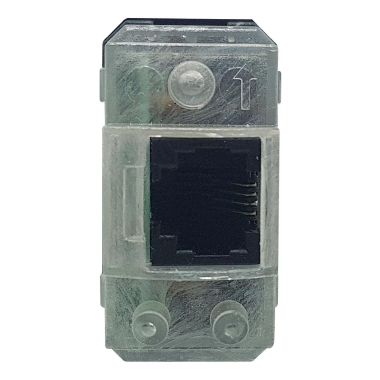 Presa telefonica ADSL 1 Modulo da incasso per serie civili product photo Photo 01 3XL