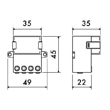 Relè impulsi elettromeccanico con predisposizione condensatore 2 contatti 4 sequenze 230 V c.a. product photo Photo 02 3XL