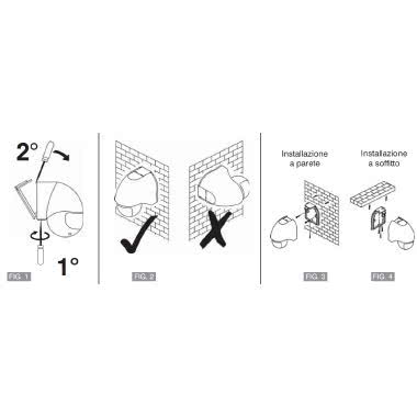 Rilevatore di movimento da parete a raggi infrarossi - IP44colore bianco product photo Photo 03 3XL
