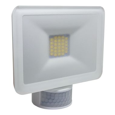 Rilevatore di movimento con faretto a LED 10W, colore bianco - IP54 product photo Photo 01 3XL