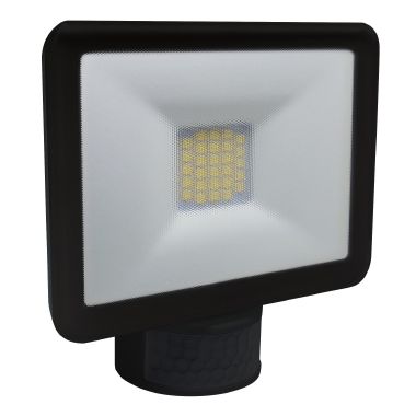 Rilevatore di movimento con faretto a LED 10W, colore nero - IP54 product photo Photo 01 3XL