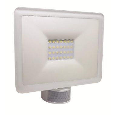 Rilevatore di movimento con faretto a LED 20W, colore bianco - IP54 product photo Photo 01 3XL