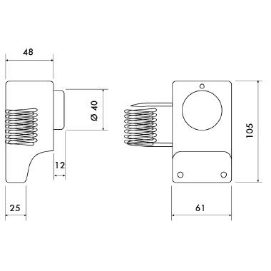 Termostato con sonda esterna +20/+60°C product photo Photo 02 3XL
