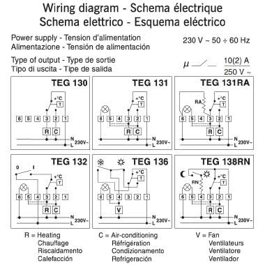 Termostato ad espansione di gas serie “TEG” senza spia colore bianco product photo Photo 02 3XL