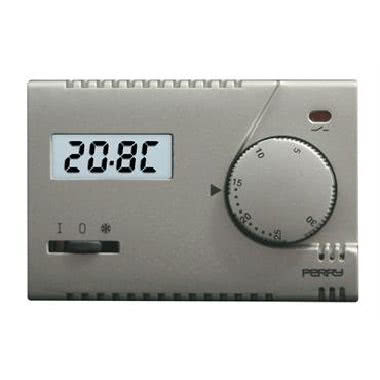Termostato elettronico 230V serie “MODULO” con display e comando ON/OFF/ANTIGELO product photo Photo 01 3XL