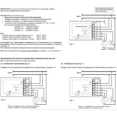 Termostato elettronico serie 230V “MODULO” per Fan-coil product photo Photo 02 3XL